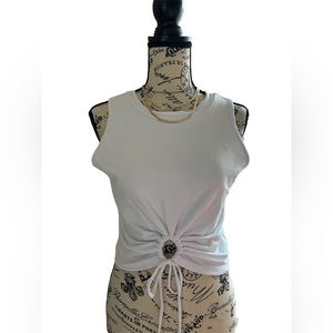 NWT Peekaboo Crop Top